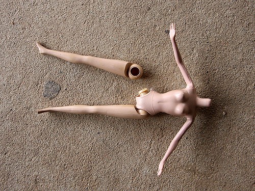 barbie flipped